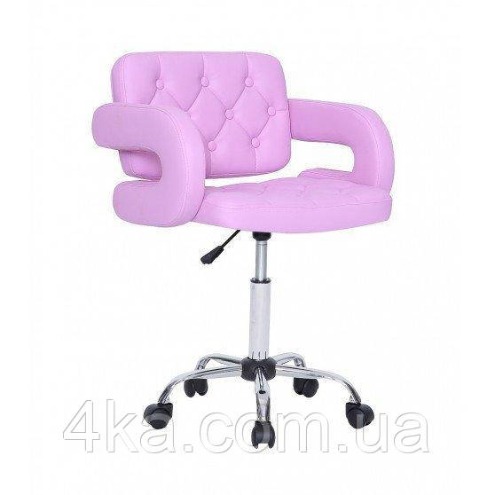 Перукарське крісло на пневматиці HC8403K лавандовий, фото 1