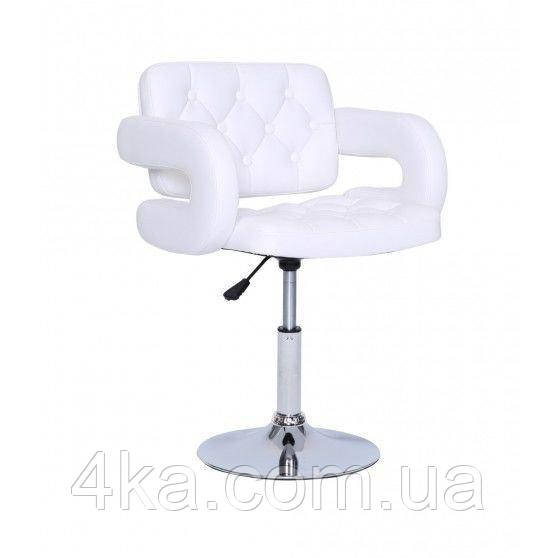 Перукарське крісло на пневматиці HC8403N білий