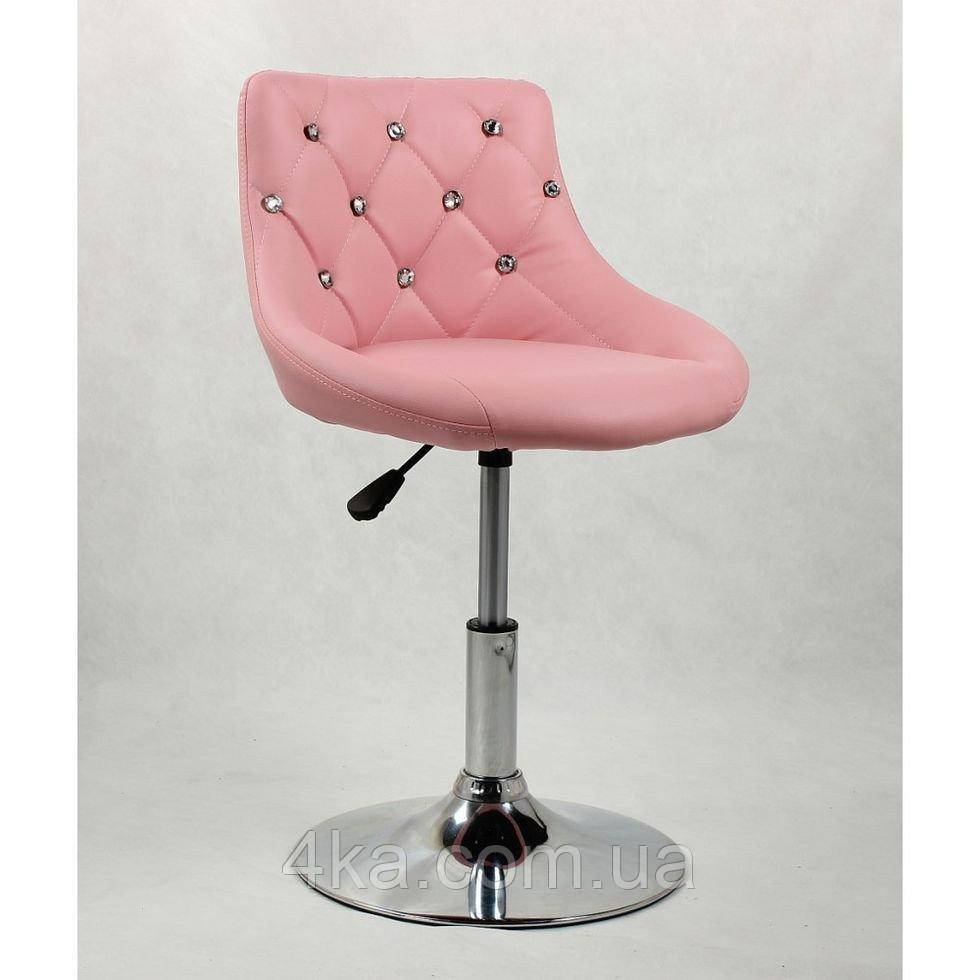 Перукарське крісло на пневматиці HC931N рожевий, фото 1