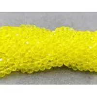 Кришталь 4мм жовтий прозорий (+-120шт)