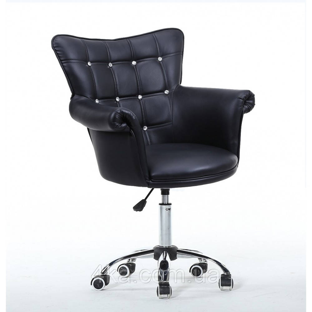 Перукарське крісло на пневматиці Hrove Form HC804CK XXL чорний