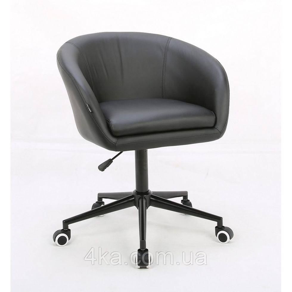 Перукарське крісло на пневматиці Hrove Form HR8326K чорне, фото 1