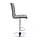 Стілець барний з регулюванням висоти хокер Votana HC1015CW сірий, фото 3