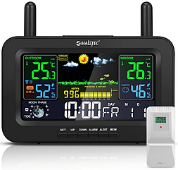 Метеостанція бездротова Maltec Daily1000M (Польща)
