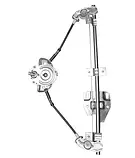 Склопідіймач 2109,21099,2114,2115 передній правий (механіка) SSD, фото 2