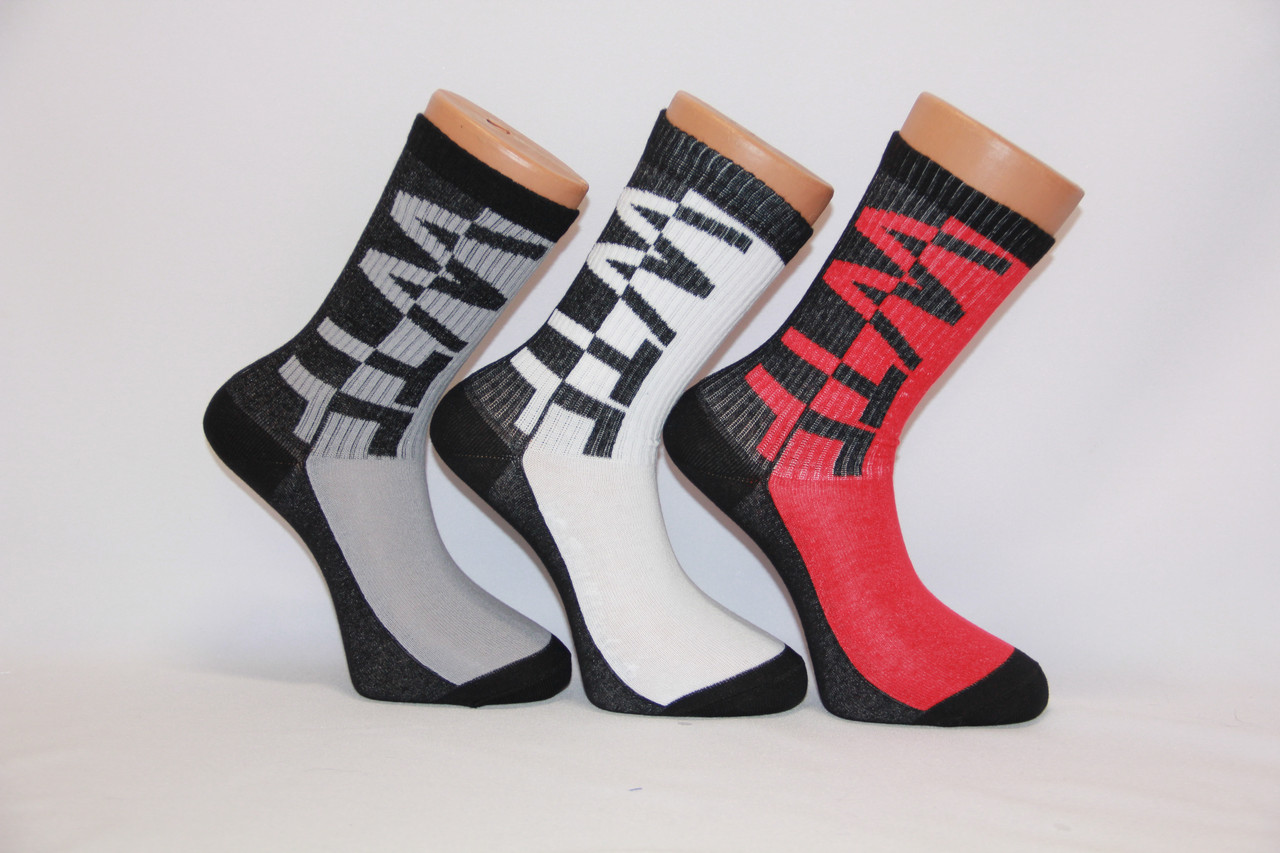 Чоловічі шкарпетки високі ТЕННІС НЛ з написами Urban socks 40-45 WTF