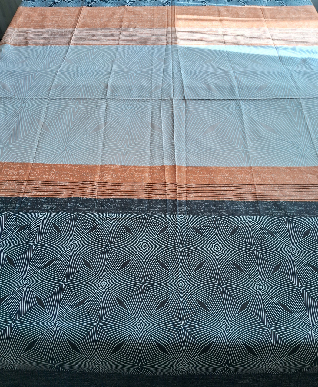 Полуторне простирадло звичайне 150х220, бязь Голд, принт: Гротеск