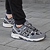 Чоловічі кросівки Asics Gel-Sonoma 15-50 grey Асікс Гель Сонома сірі замша текстиль весна літо, фото 6