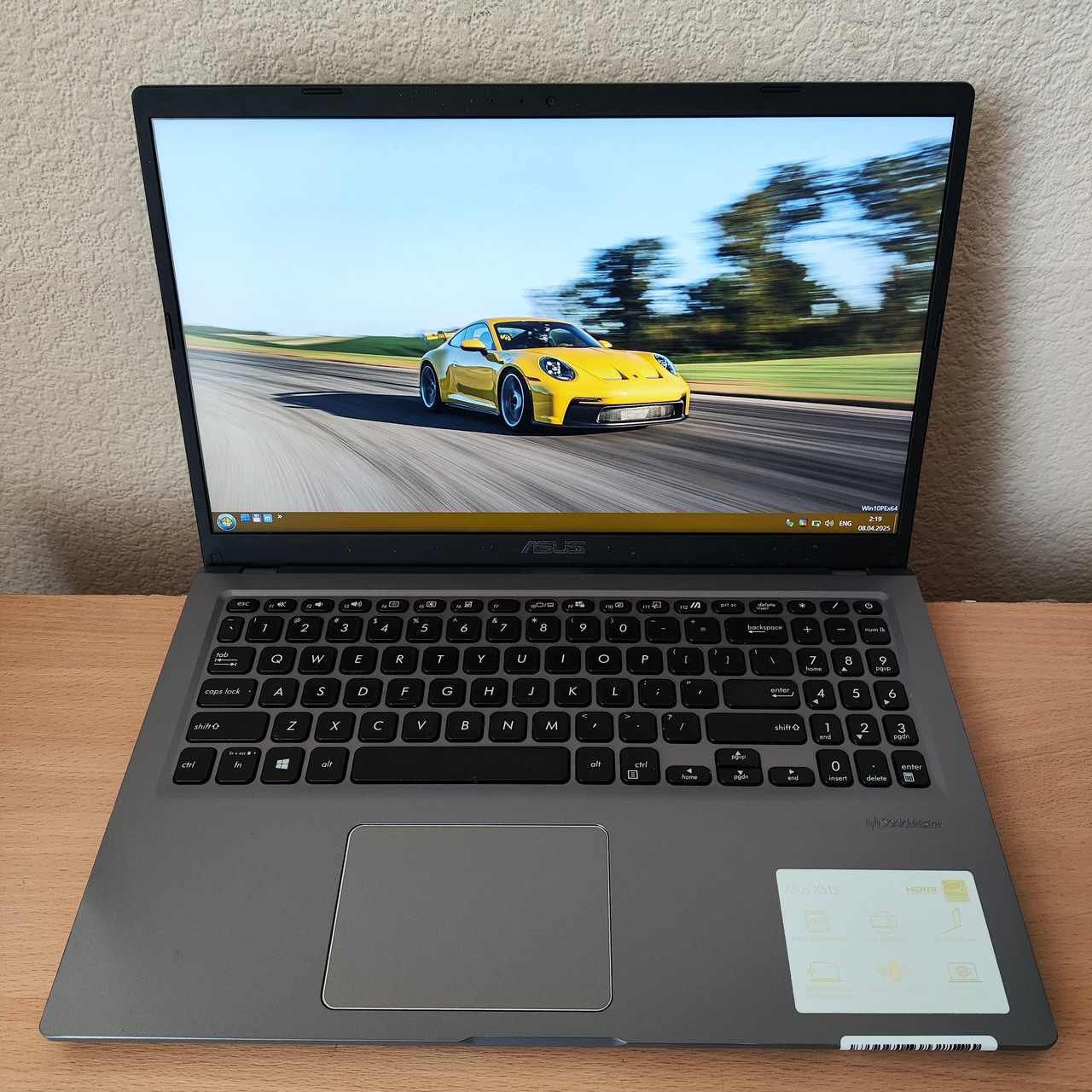 Ноутбук Asus VivoBook X515EA_X515EA 15.6” FHD/IPS i7-1165G7/16GB DDR4/SSD 512 Gb/ Intel Iris Xe Graphics/WebCam