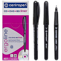 Маркер Centropen 4616 для CD-DVD дисків 0,6 мм чорний
