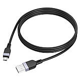 Кабель HOCO X109 Energy silicone charging data cable Micro (L=1M) Black, фото 6