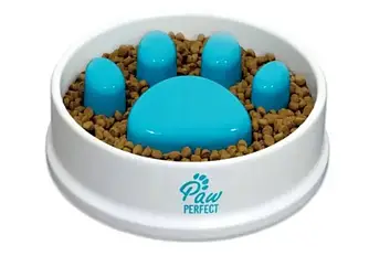 Забавна годівниця для котів та собак із захистом від задухи Paw Perfect