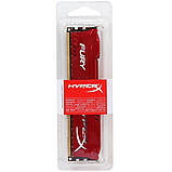 DDR3 Kingston HyperX FURY 4GB 1866MHz CL10 Red DIMM, фото 3