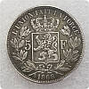 Сувенір монета 5 пива 1868 Леопольд II Бельгія, фото 2