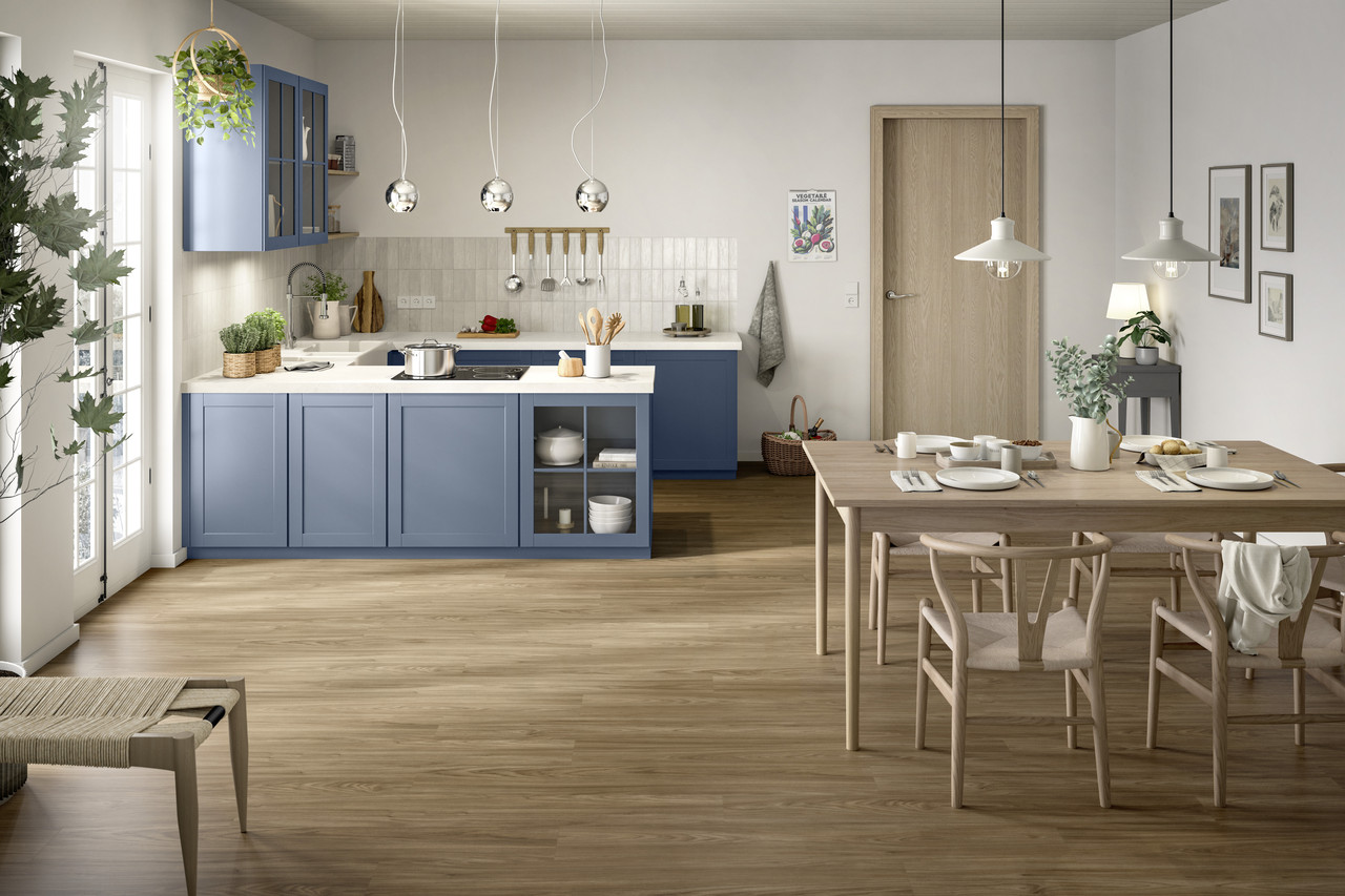 Водостійка підлога EGGER AquaDura+ Акація Сів'ю коричнева 33 клас, фото 1