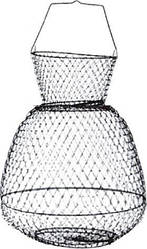 Садок металевий анадований Salmo 25х25х25см/7л