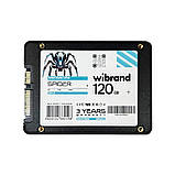 Накопичувач SSD Wibrand Spider 120GB 2.5" 7mm SATAIII Bulk, фото 4