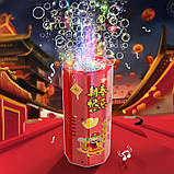 Генератор мильних бульбашок, машинка для бульбашок, автоматичний генератор бульбашок, гармата для бульбашок, фото 2