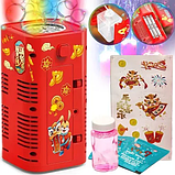 Генератор мильних бульбашок, машинка для бульбашок, автоматичний генератор бульбашок, гармата для бульбашок, фото 4