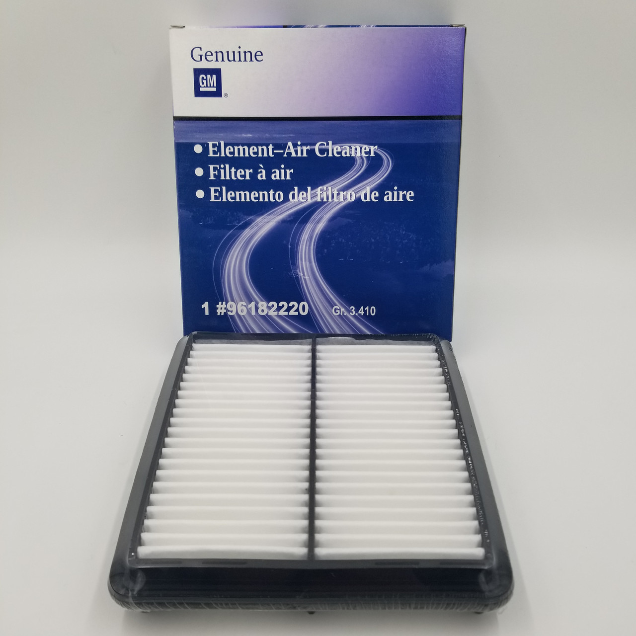 Фільтр повітряний Ланос, Сенс GENUINE Корея 96182220