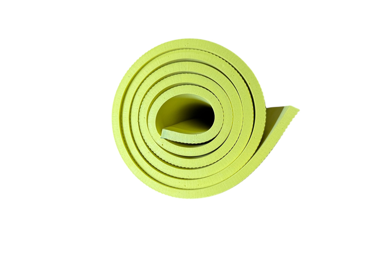 Килимок для фітнесу і йоги жовтий, т. 8 мм, 50х150 см, EVA, 100 кг/м3, виробник Україна, TERMOIZOL®, фото 1