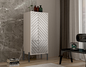 Пенал «Амарант» (840 x 400 x 1500 мм) – це втілення елегантності та сучасного стилю