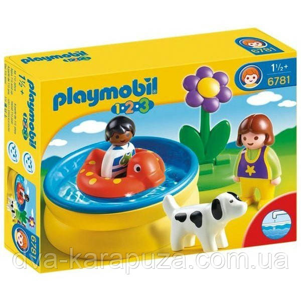 Ігровий набір Playmobil 6781 Гра в басейні, від 1,5 років!, фото 1