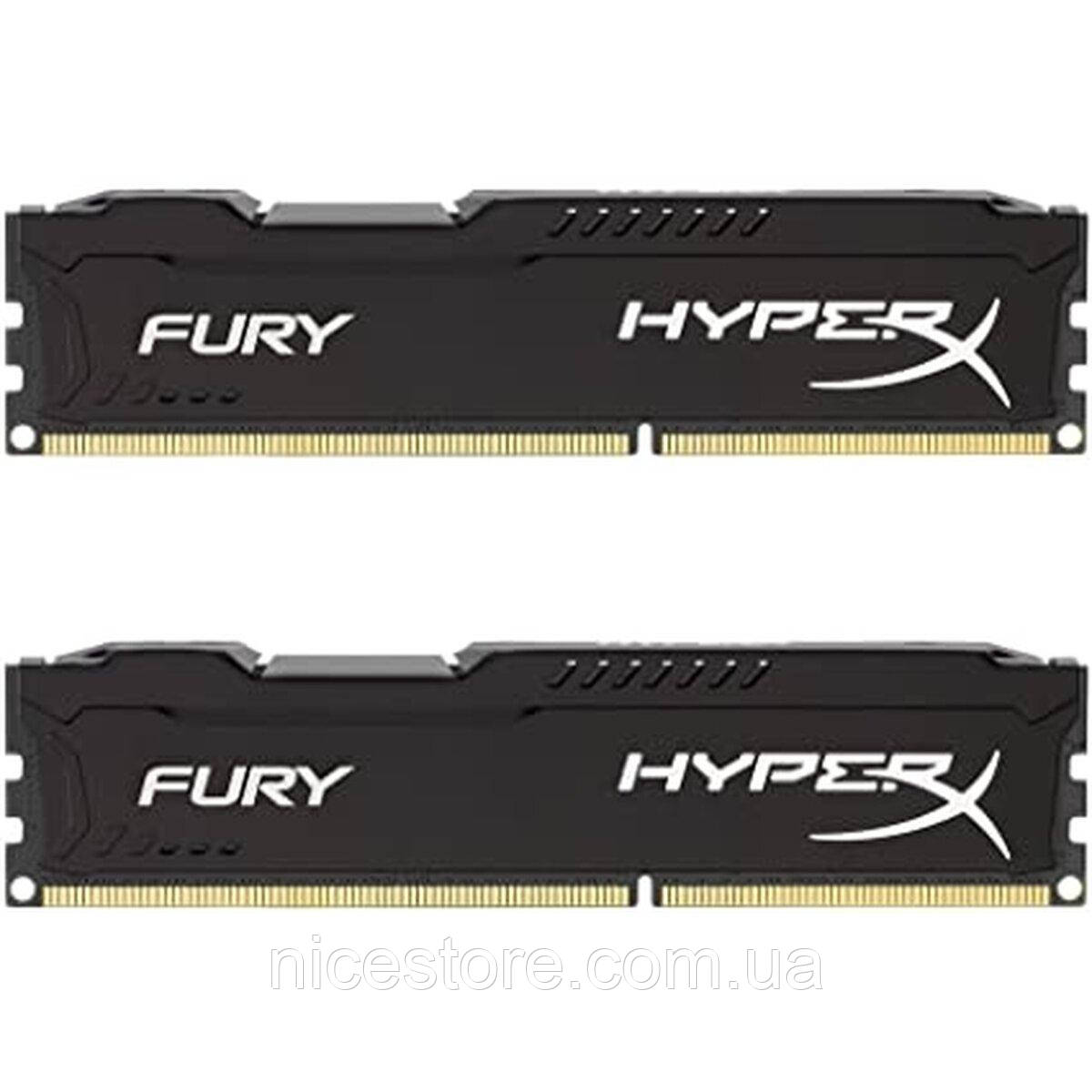 DDR3 Kingston HyperX FURY 8GB (Kit of 2x4096) 1866MHz CL10 Black DIMM