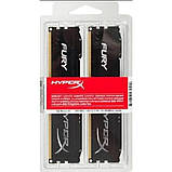 DDR3 Kingston HyperX FURY 8GB (Kit of 2x4096) 1866MHz CL10 Black DIMM, фото 3