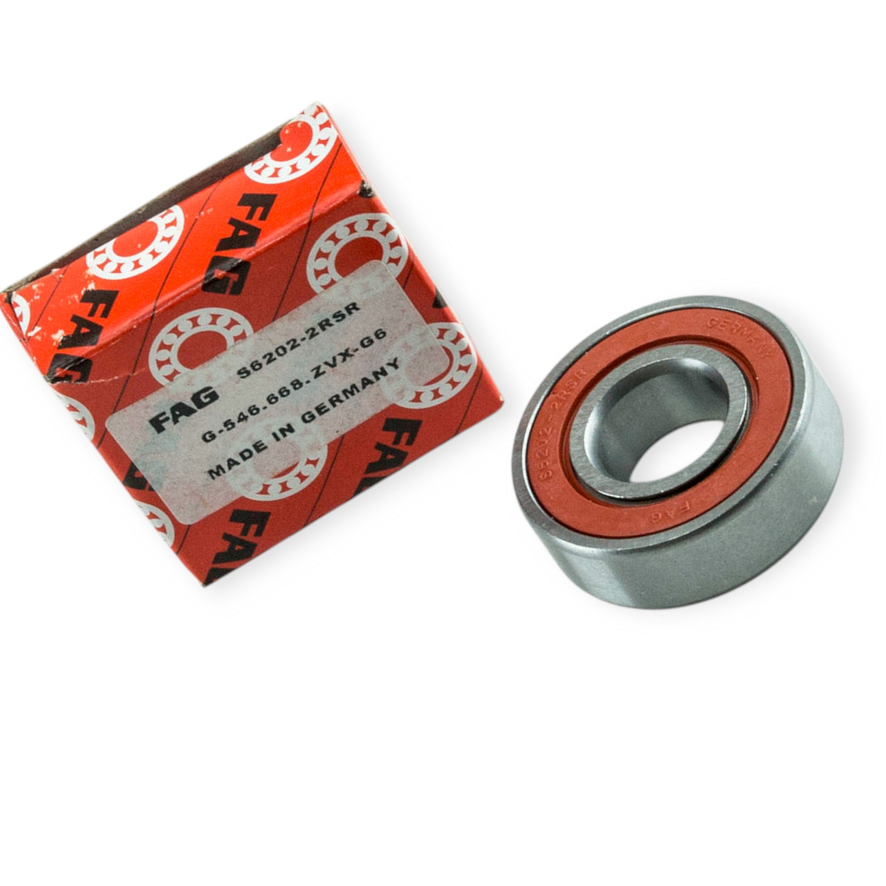 Підшипник генератора 2110-2112 з боку випрямляча (малий) (15*35*11) 180202 (6202) FAG, фото 1