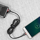 Кабель Baseus cafule Cable USB For Micro 2A 3m Red+Black, фото 8