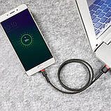 Кабель Baseus cafule Cable USB For Micro 2A 3m Red+Black, фото 9