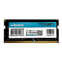 Оперативна пам'ять DDR4 Wibrand 4GB 2666MHz CL19 SODIMM