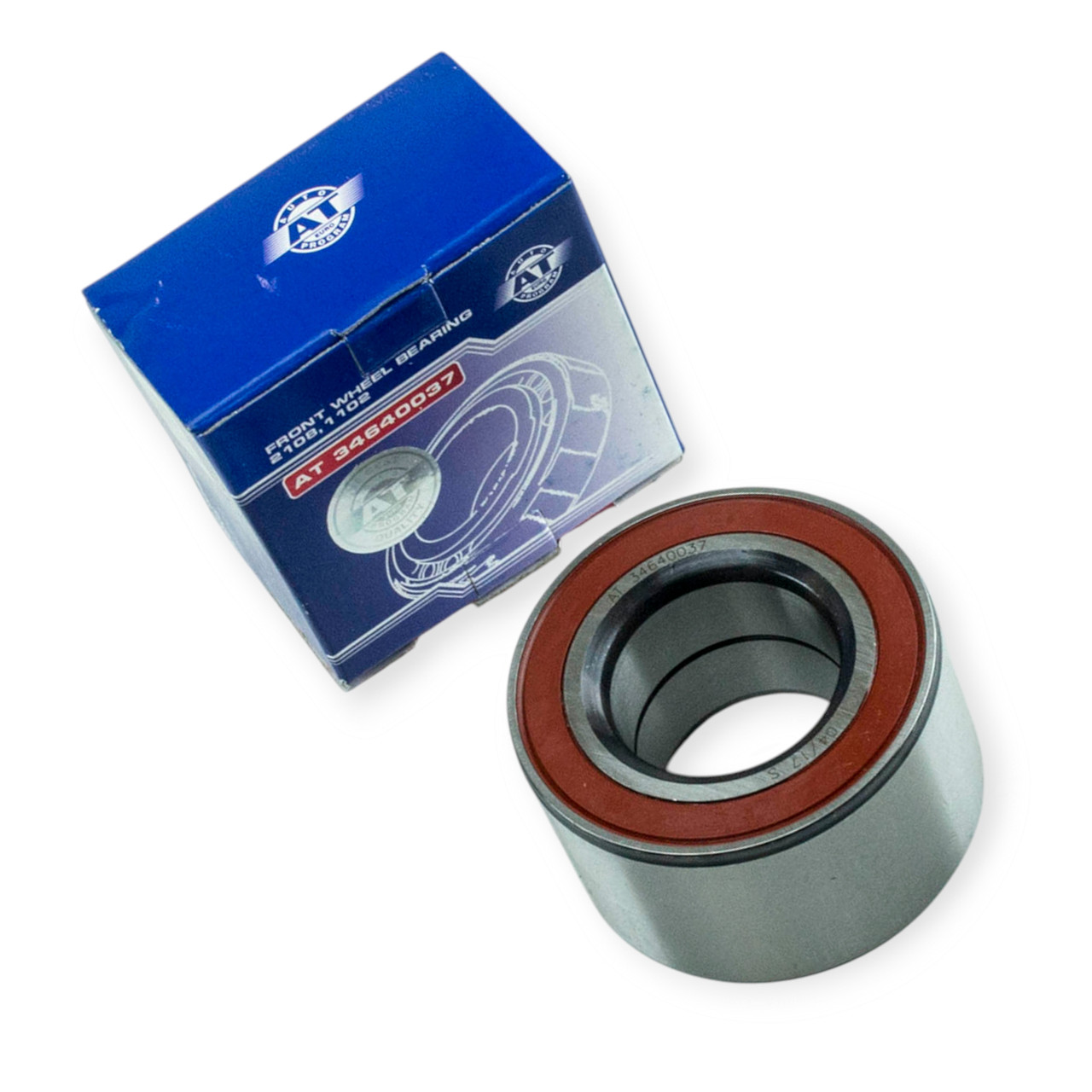 Підшипник ступиці 2108-2115, ЗАЗ 1102, Lanos, Sens, Aveo передній R13 (256907) AT, фото 1