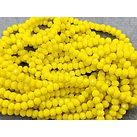 Кришталь 4мм жовтий матовий (+-120шт)