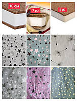 Ортопедичний матрац в дитяче ліжечко 120х60 см кокос - поролон