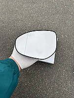 Mazda 2 DE (Мазда 2) 2007-2014 вкладиш дзеркала лівого (скло, дзеркальний елемент)