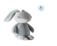 Іграшка м'яка для собаки Зайчик з піщалкою GrizZzly AnimAll 22х16х10 см