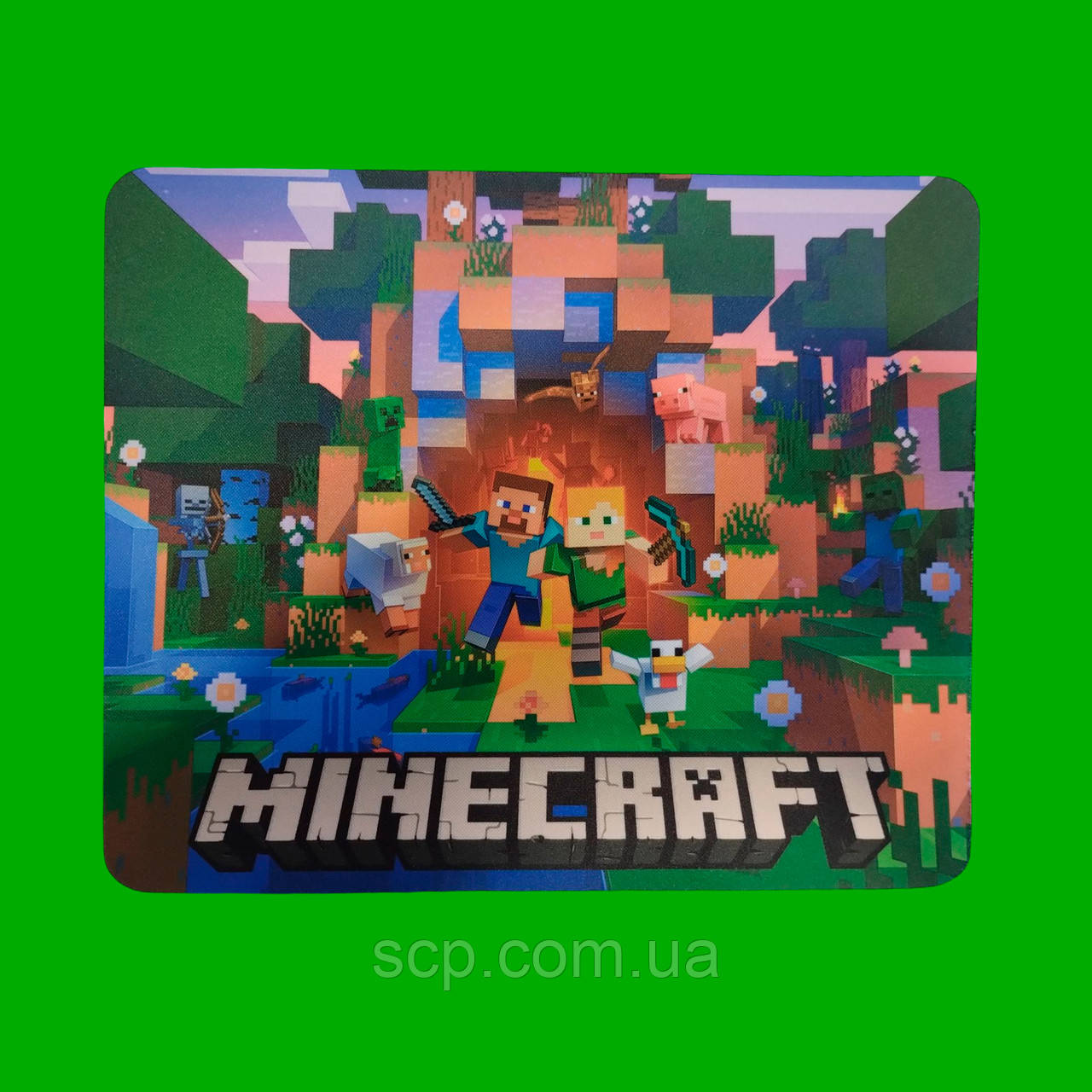 Килимок для мишки Minecraft, фото 1
