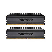 Оперативна пам'ять DDR4 Patriot Viper BLACKOUT 16GB (Kit of 2x8192) 3600MHz CL18 DIMM