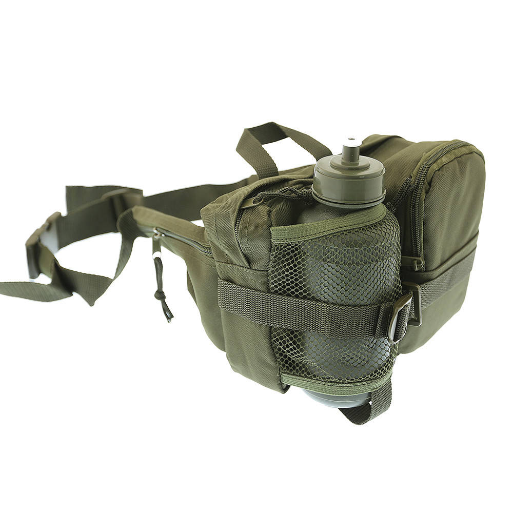 

Сумка поясная с фляжкой MIL-TEC OLIVE 13511001, Оливковый