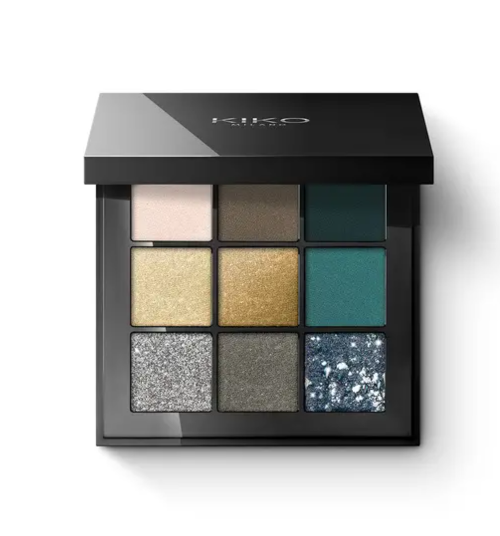 

Палитра из 9 теней Glamour Multi Finish Palette (06 Green Vibes)