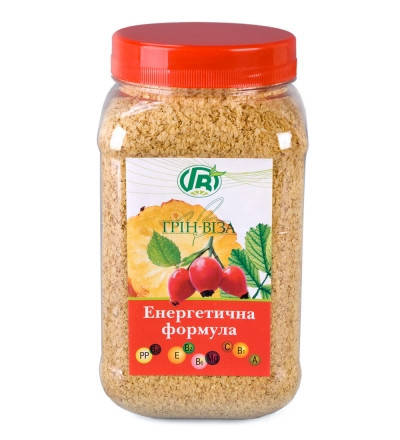 

«Зародыши пшеницы с шиповником и ананасом» Энергетическая формула