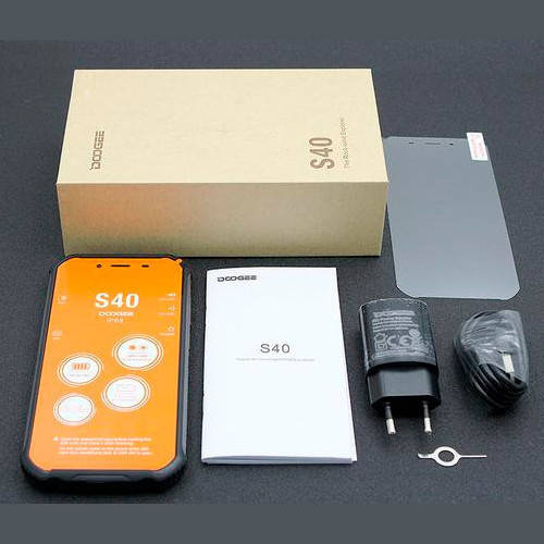 

Противоударный мобильный телефон Doogee S40 3Gb/32Gb IP68! NFC 4G Android, Черный