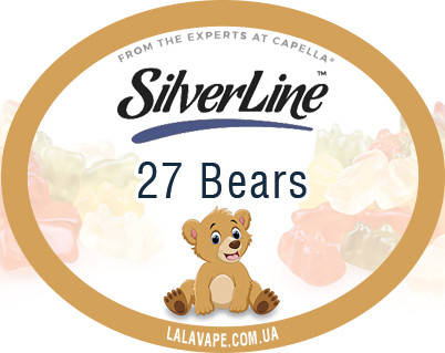 

Ароматизатор SilverLine Capella 27 Bears (Мишки)