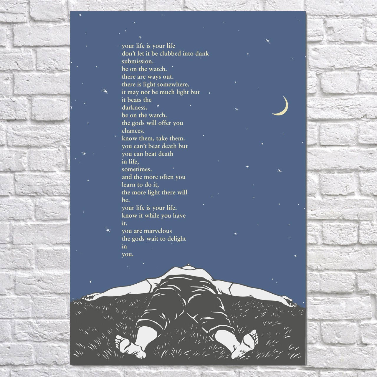 

Постер Мотивационный плакат. Размер 60x42см (A2). Глянцевая бумага