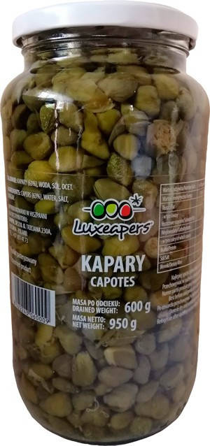 

Каперсы консервированные Luxeapers 950г