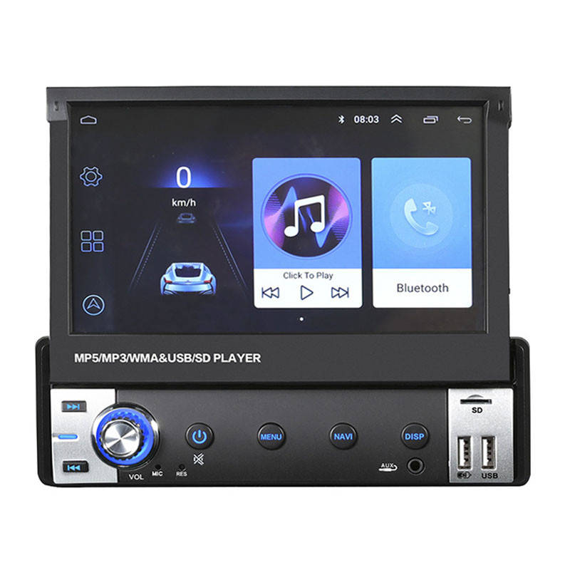 

Автомагнитола с выдвижным экраном HEVXM 9602 7" 1/16GB Wi-Fi Optima GPS Android