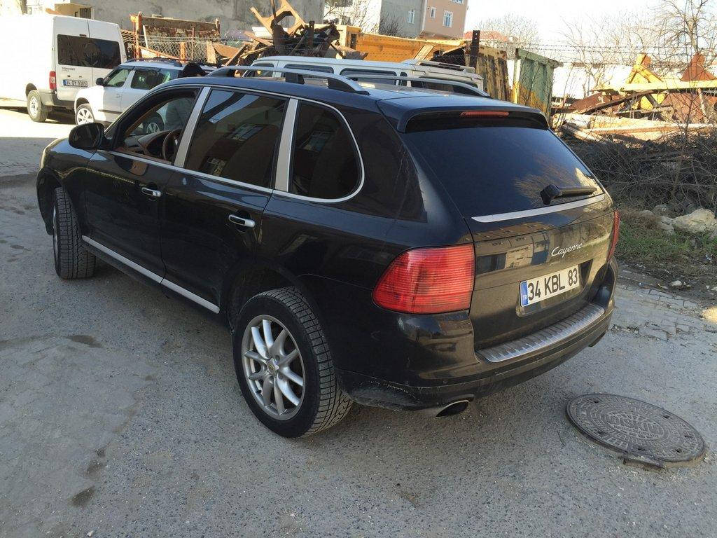 

Рейлинги Skyport (серые) Porsche Cayenne 2003-2010 гг. RSA Рейлинги Порше Кайен