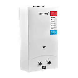 Газова колонка Mixxus GWH-0112 BASIC WHITE димохідна 12 л/хв (WH0029)